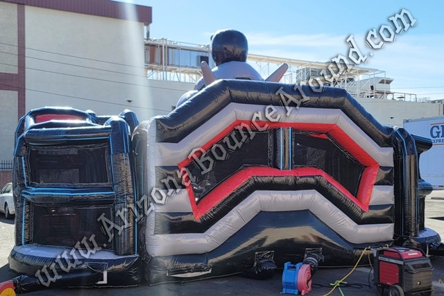 Robot Themed Inflatable Obstacle Course Rental Phoenix AZ